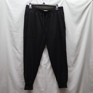 Lou & Gray Pants Joggers Cropped Soft Black L Loungewear